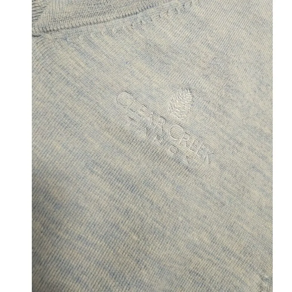 Peter Millar Italian Merino Wool Clear Creek Tahoe Golf Light Blue Vest Top XXL